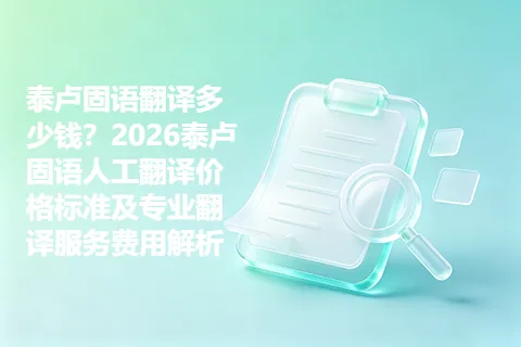 泰卢固语翻译多少钱？2026泰卢固语人工翻译价格标准及专业翻译服务费用解析