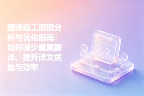 翻译返工原因分析与优化指南：如何减少重复翻译、提升译文质量与效率