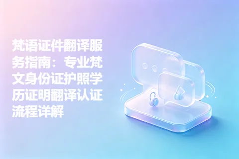 梵语证件翻译服务指南:专业梵文身份证护照学历证明翻译认证流程详解