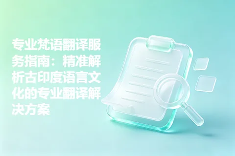 专业梵语翻译服务指南：精准解析古印度语言文化的专业翻译解决方案