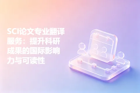 SCI论文专业翻译服务：提升科研成果的国际影响力与可读性
