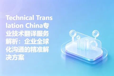 Technical Translation China专业技术翻译服务解析：企业全球化沟通的精准解决方案
