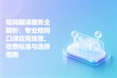 陪同翻译服务全解析：专业陪同口译应用场景、收费标准与选择指南