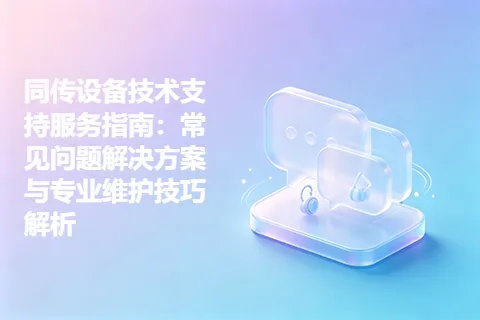 同传设备技术支持服务指南：常见问题解决方案与专业维护技巧解析