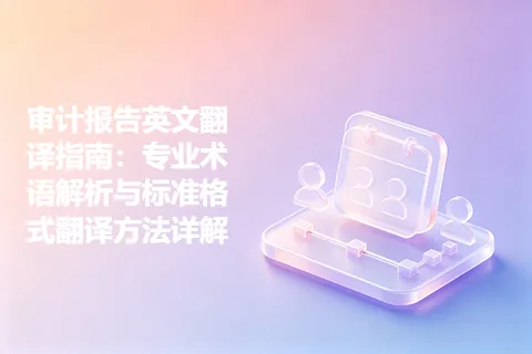 审计报告英文翻译指南：专业术语解析与标准格式翻译方法详解