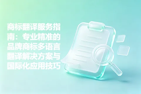 商标翻译服务指南：专业精准的品牌商标多语言翻译解决方案与国际化应用技巧