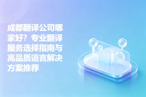 成都翻译公司哪家好？专业翻译服务选择指南与高品质语言解决方案推荐