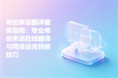 希伯来语翻译服务指南：专业希伯来语在线翻译与精准语言转换技巧