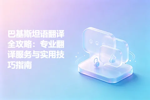 巴基斯坦语翻译全攻略：专业翻译服务与实用技巧指南