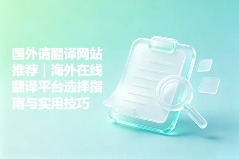 国外请翻译网站推荐｜海外在线翻译平台选择指南与实用技巧