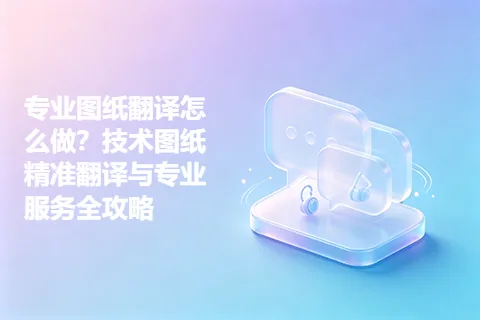 专业图纸翻译怎么做？技术图纸精准翻译与专业服务全攻略