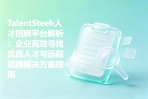 TalentSteeh人才招聘平台解析：企业高效寻找优质人才与远程招聘解决方案指南