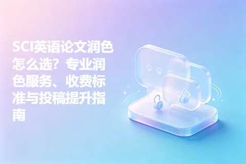 SCI英语论文润色怎么选？专业润色服务、收费标准与投稿提升指南