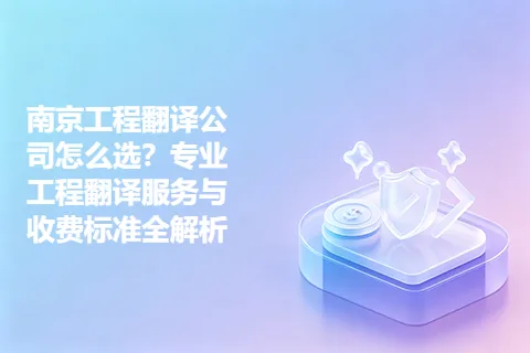 南京工程翻译公司怎么选？专业工程翻译服务与收费标准全解析