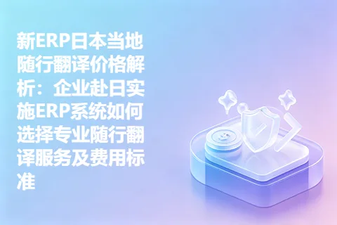 新ERP日本当地随行翻译价格解析：企业赴日实施ERP系统如何选择专业随行翻译服务及费用标准