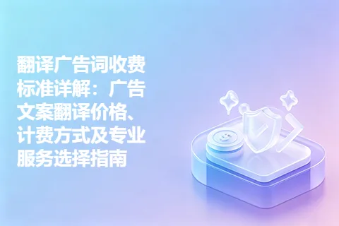 翻译广告词收费标准详解：广告文案翻译价格、计费方式及专业服务选择指南