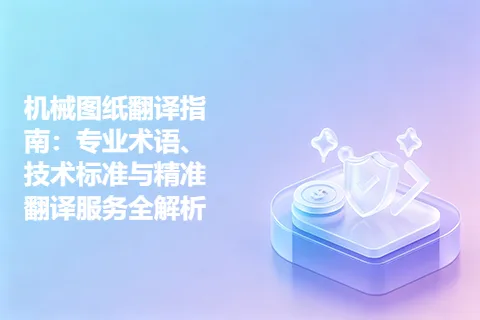 机械图纸翻译指南：专业术语、技术标准与精准翻译服务全解析