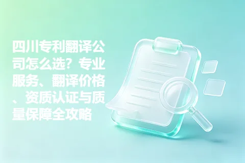 四川专利翻译公司怎么选？专业服务、翻译价格、资质认证与质量保障全攻略