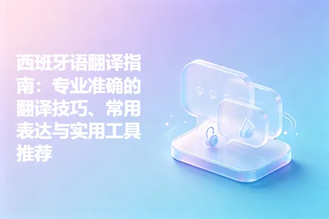 西班牙语翻译指南：专业准确的翻译技巧、常用表达与实用工具推荐