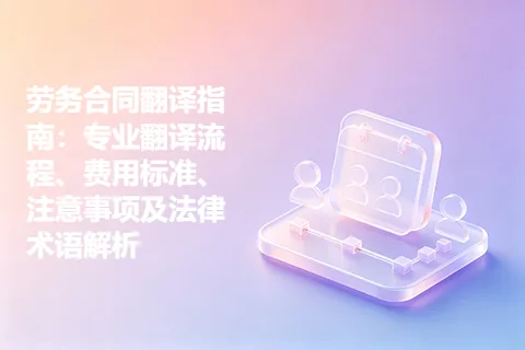 劳务合同翻译指南：专业翻译流程、费用标准、注意事项及法律术语解析