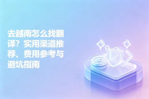 去越南怎么找翻译？实用渠道推荐、费用参考与避坑指南