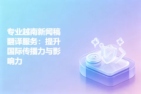 专业越南新闻稿翻译服务：提升国际传播力与影响力