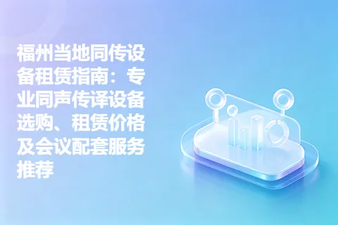 福州当地同传设备租赁指南：专业同声传译设备选购、租赁价格及会议配套服务推荐