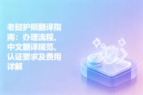 老挝护照翻译指南：办理流程、中文翻译规范、认证要求及费用详解