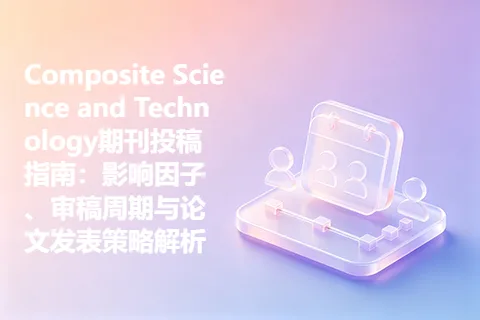 Composite Science and Technology期刊投稿指南：影响因子、审稿周期与论文发表策略解析