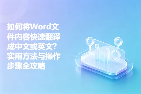 如何将Word文件内容快速翻译成中文或英文？实用方法与操作步骤全攻略
