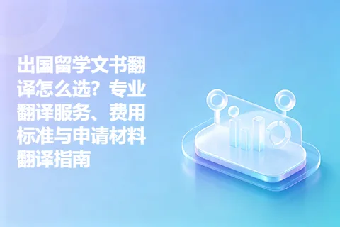出国留学文书翻译怎么选？专业翻译服务、费用标准与申请材料翻译指南