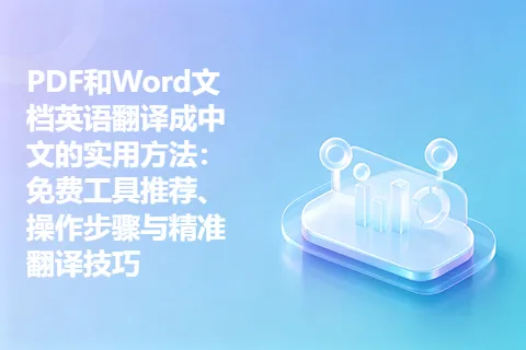 PDF和Word文档英语翻译成中文的实用方法：免费工具推荐、操作步骤与精准翻译技巧