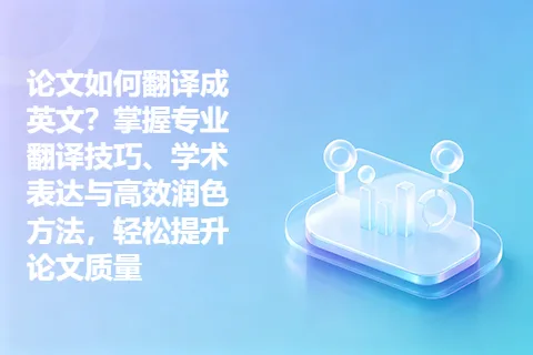论文如何翻译成英文？掌握专业翻译技巧、学术表达与高效润色方法，轻松提升论文质量