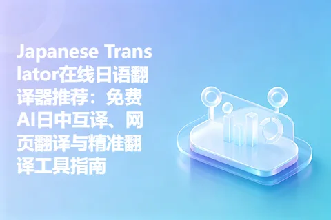 Japanese Translator在线日语翻译器推荐：免费AI日中互译、网页翻译与精准翻译工具指南